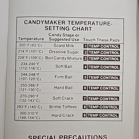 Vintage Amana Radar Range Microwave Oven Touchmatic Candymaker Temp Probe w/Book - Picture 6 of 8